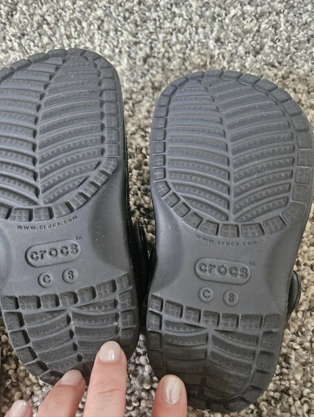 Toddler Boys Shoe Bundle Size 8 Nike Sneakers Crocs Reef Sandals